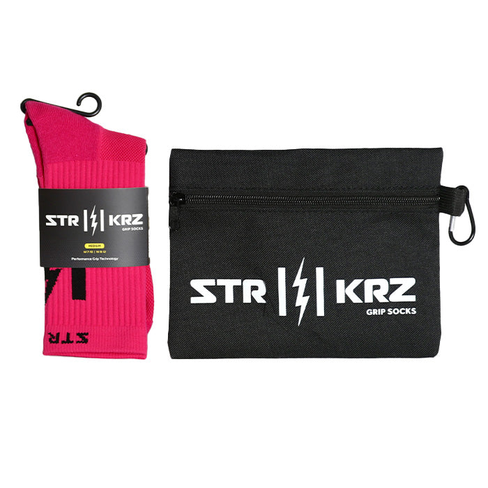 STR KRZ Grip Socks Limited Edition Neon